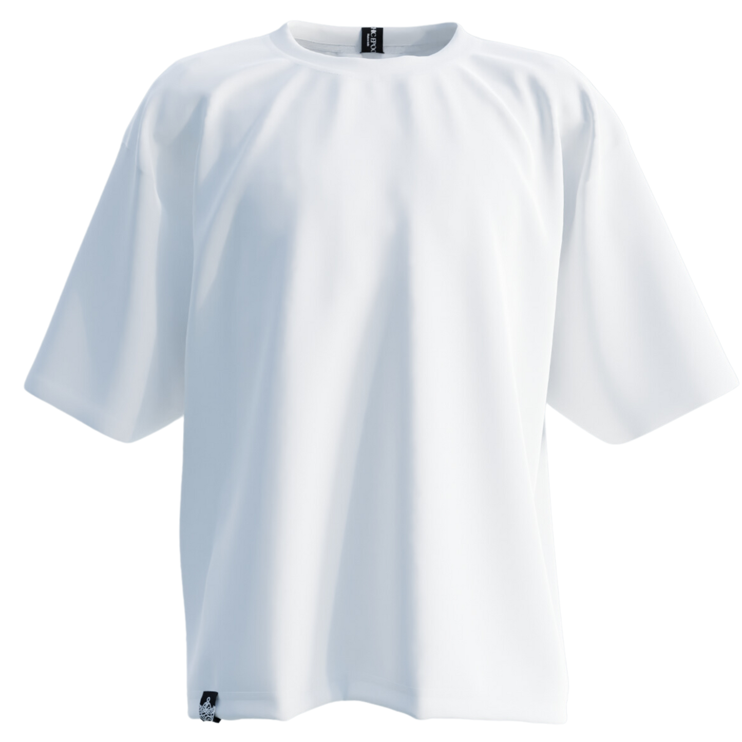 Plain White Oversized hemp T-shirt| Unisex
